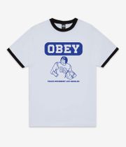 Obey Peace Movement T-Shirt (white black)