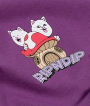 RIPNDIP Shroom House T-Shirt (plum)