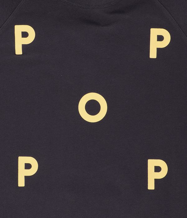 Pop Trading Company Logo Felpa Hoodie (anthracite)