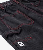 Poetic Collective Sculptor Denim Jeans (black red)