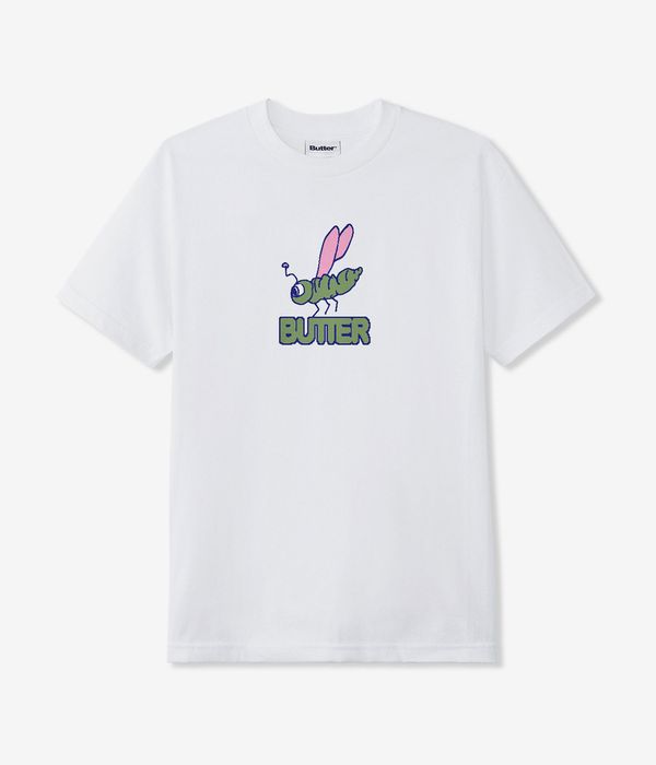 Butter Goods Dragonfly T-Shirty (white)
