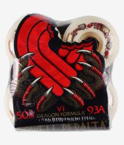 Powell-Peralta Dragons V1 Symmetrical Narrow Ride Roues (offwhite) 50 mm 93A 4 Pack