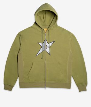 Carpet Company C-Star Zip-Sweatshirt avec capuchon (green)