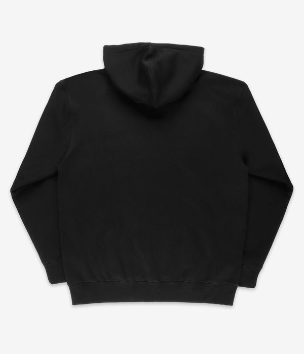 skatedeluxe World Patch Organic Zip-Sweatshirt avec capuchon (black)