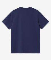 Carhartt WIP Script T-Shirt (dark navy dark scarab)