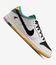 Nike SB x CSEF Dunk Low Pro Shoes (summit white black white iron gr)