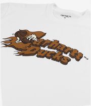 Carhartt WIP Flaming Ducks Organic T-Shirt (white)