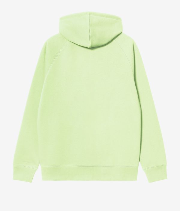 Carhartt WIP Chase Zip-Sweatshirt avec capuchon (air green gold)