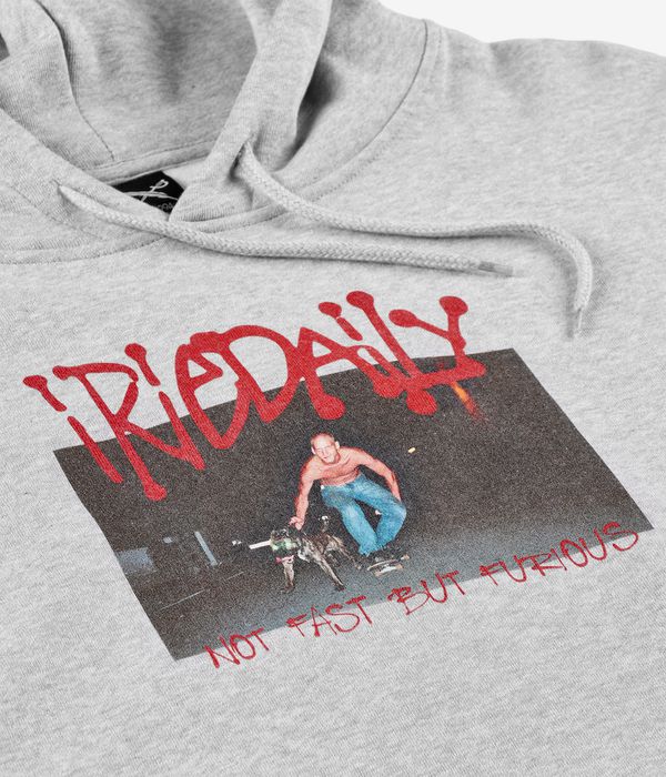 Iriedaily Furious Hoodie (grey melange)