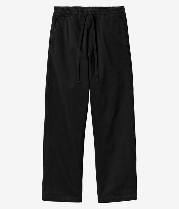 Carhartt WIP Floyde Pant Greentree Stretch Hose (black garment dyed)