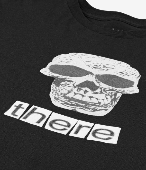 There Skull T-Shirt (black white)