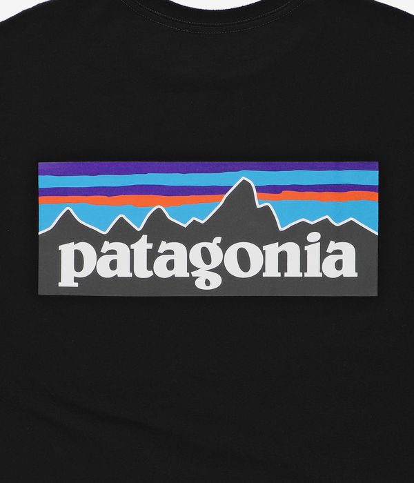 Patagonia P-6 Logo Responsibili Longsleeve (black 2)