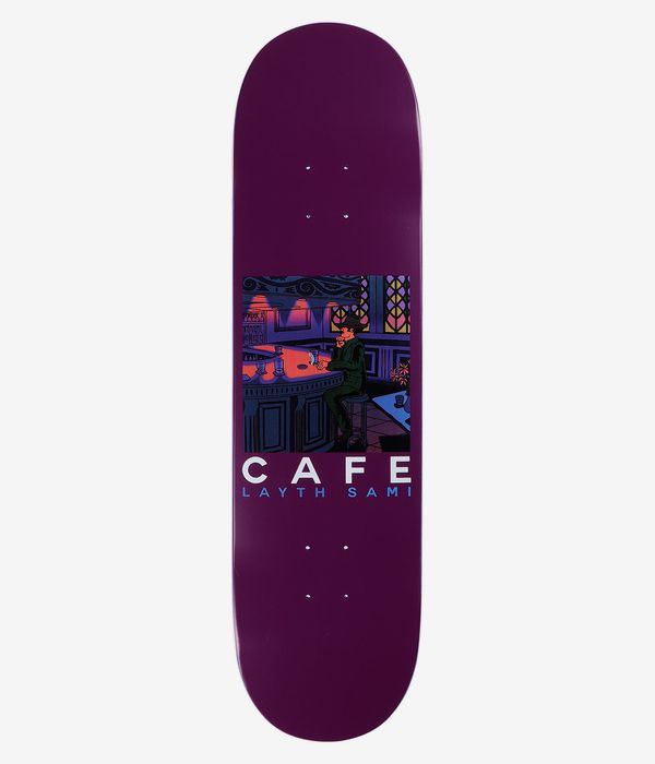 Skateboard Cafe Barfly 8.25" Skateboard Deck (purple)