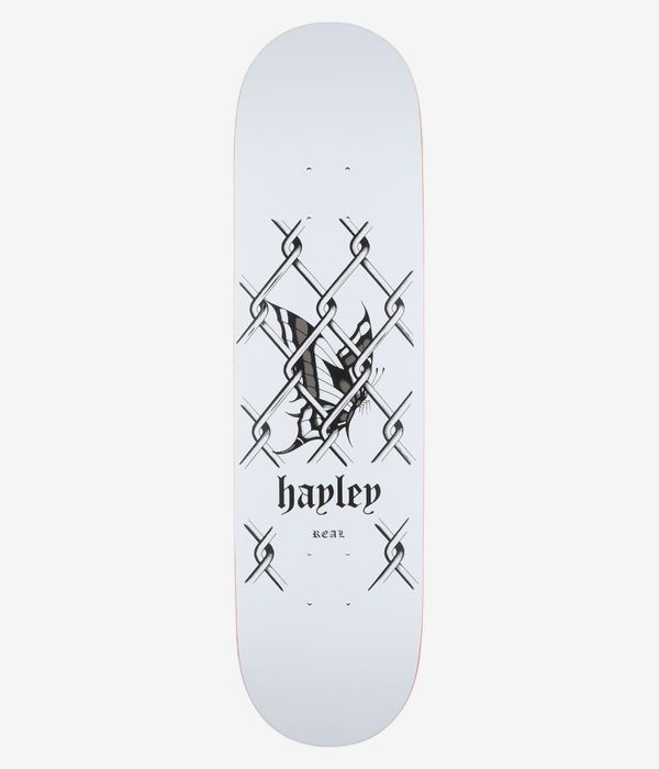 Real Hayley Outsider Full 8.06" Skateboard Deck (white)