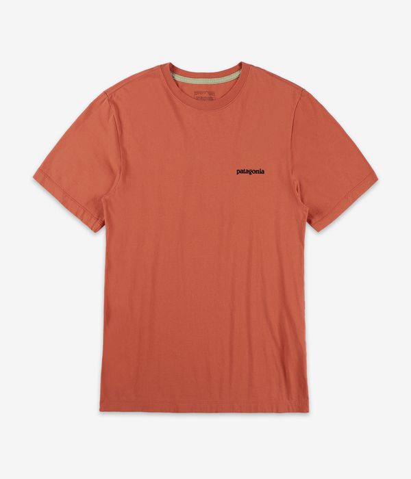 Patagonia P-6 Logo T-Shirt (coal orange)