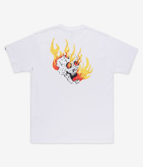 Vans Rowan Zorilla Skull Camiseta (white)