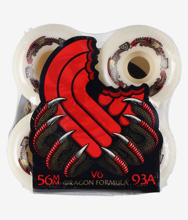 Powell-Peralta Dragons V6 Symmetrical Medium Ride Kółka (offwhite) 56 mm 93A czteropak