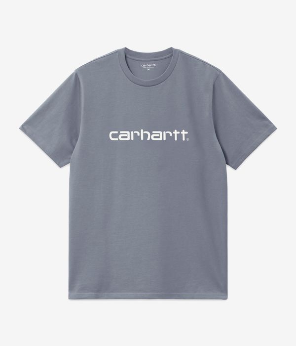 Carhartt WIP Script T-Shirty (dove grey wax)