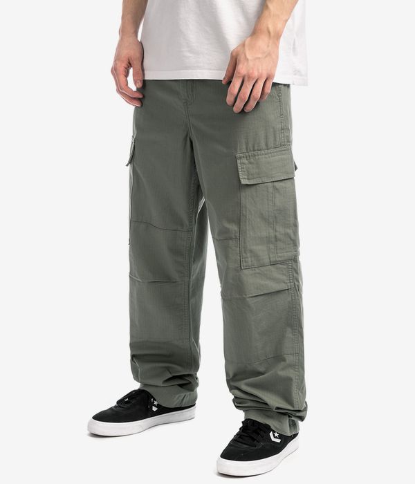 Shop Carhartt WIP Regular Cargo Pant Moraga Pants (black garment