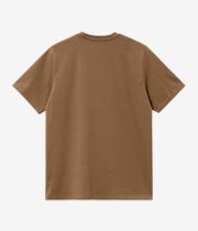 Carhartt WIP American Script Organic T-Shirt (hamilton brown)