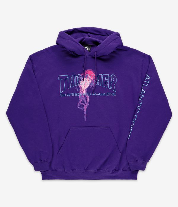Thrasher Atlantic Drift Felpa Hoodie (purple)