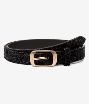 Dime Dress Leather Gürtel (shaggy black)