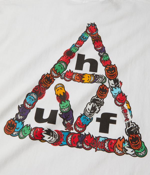 HUF x Spitfire Sticker It T-Shirt (white)