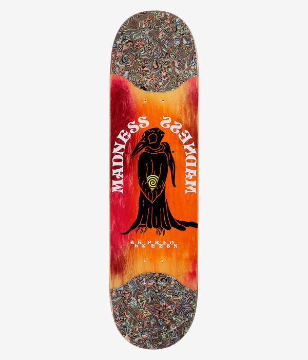 Madness Perelson Birdie Slick 8.375" Skateboard Deck (multi orange)