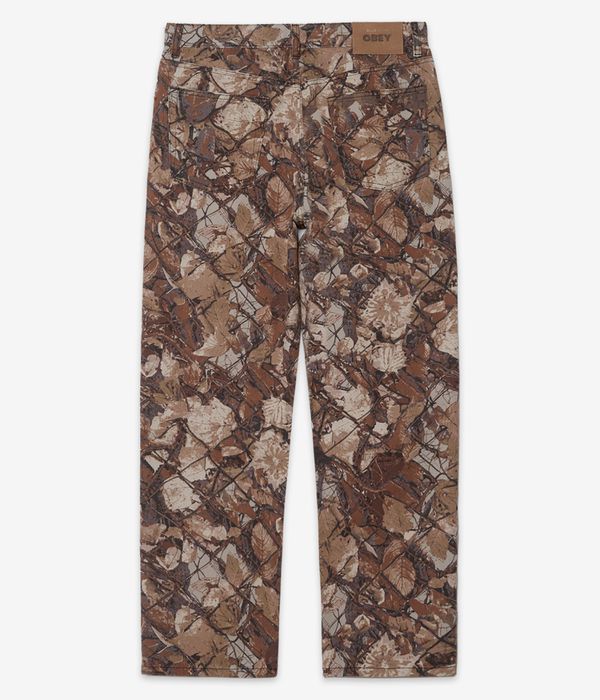 Obey Classic Baggy Denim Jeans (fence camo multi)