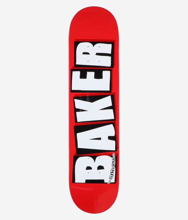 Baker Team Brand Logo 7.56" Planche de skateboard (white)