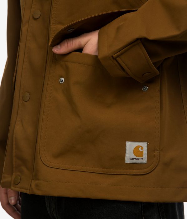Carhartt WIP Clarton Veste (hamilton brown tobacco)