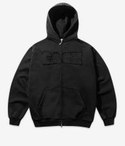Cash Only Campus Zip-Hoodie (washed black)