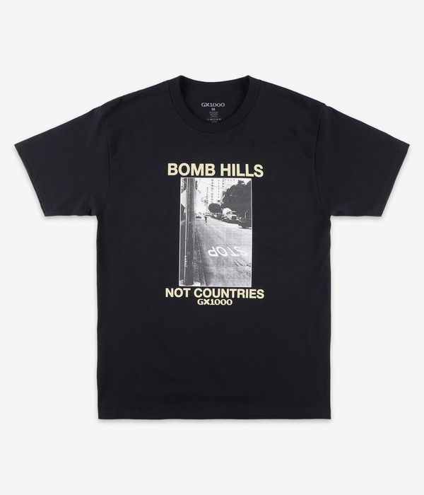 GX1000 Bomb Hills T-Shirt (black grey)