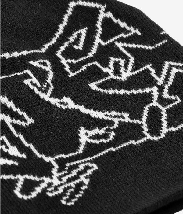 HUF Outlines Skull Beanie (black)