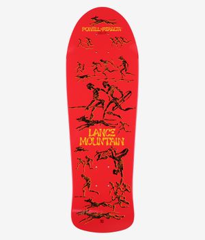 Powell-Peralta Mountain BB S15 Limited Edition 9.9" Skateboard Deck (red)