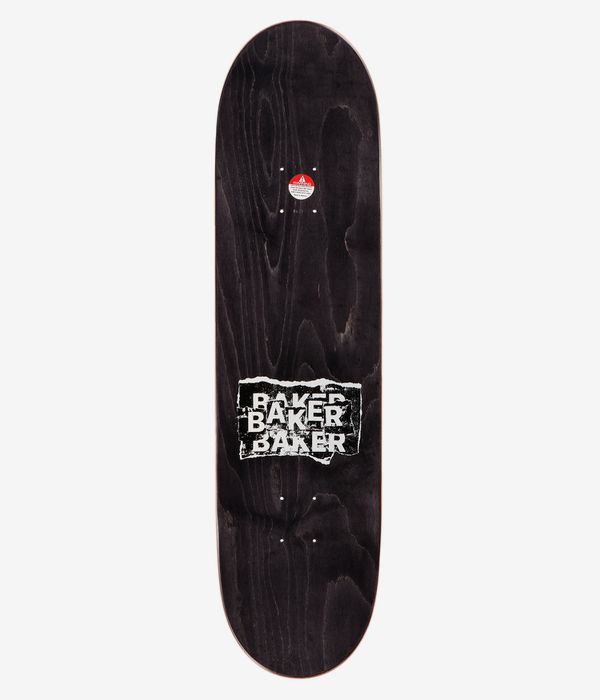 Baker Zorilla Distressing Sensation 8.25" Skateboard Deck (black white)
