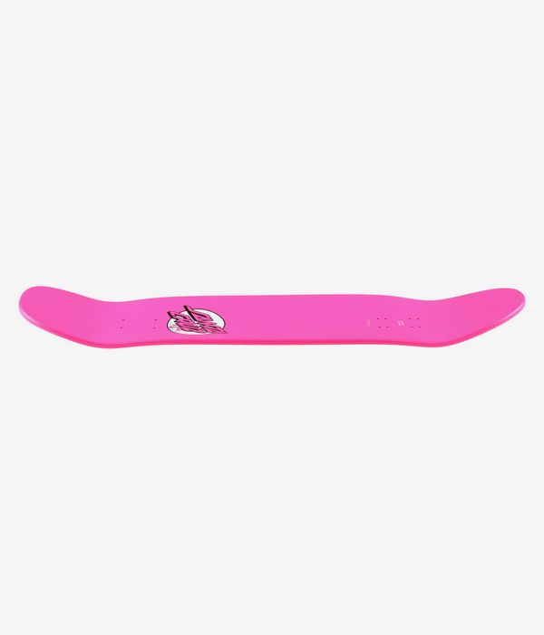Santa Cruz Dressen Hannya Mask Pro Shaped 9.3" Skateboard Deck (pink)