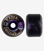 Spitfire Formula Four Kader Rolly Radial Full Rollen (black purple swirl) 56 mm 99A 4er Pack
