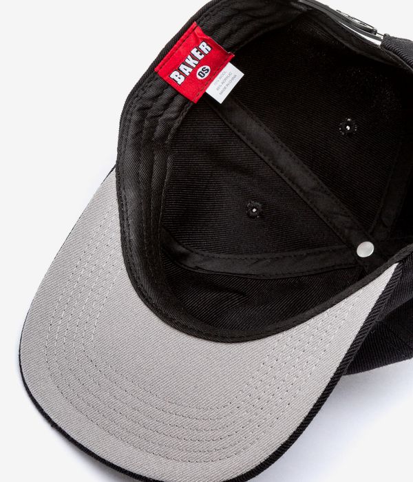 Baker Arch Logo Snapback Cap (black)