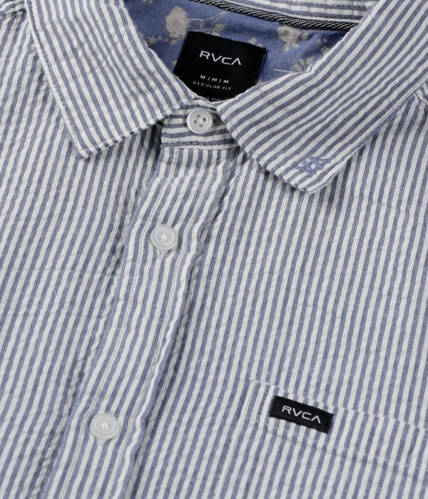 RVCA That`ll Do Seersucker Chemise (vintage navy)