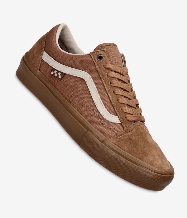 Shop Vans Skate Old Skool Shoes (light brown gum) online | skatedeluxe