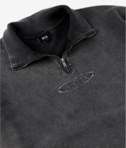 Antix Simplex Half Zip Organic Sweatshirt (washed black)