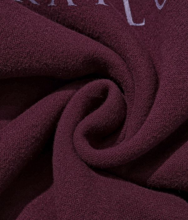 Hélas La Marque sweat à capuche (dark plum)