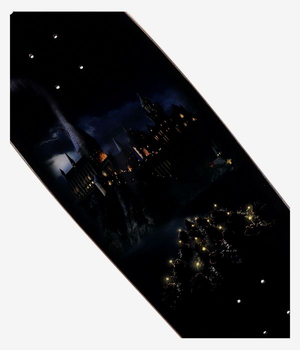 Welcome x Harry Potter Arrival 9.5" Skateboard Deck (black gold foil)