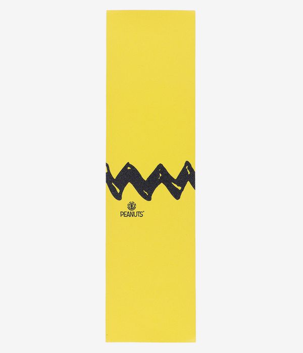 Element x Peanuts Charlie Brown Stripe 9" Griptape (yellow black)