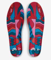 Nike SB x Parra Dunk Low Pro Chaussure (fireberry black)
