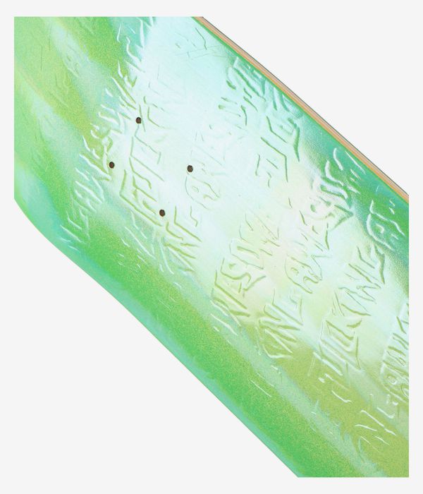 Fucking Awesome Neon Green Stamp Embossed 8.5" Skateboard Deck (neon green)