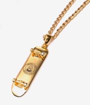 Macba Life Skate Pendant necklace (gold)