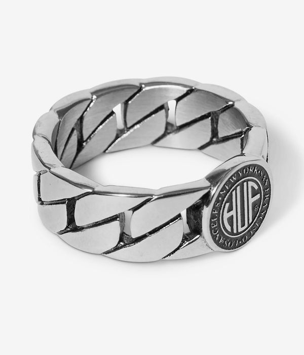 HUF Regional Cuban Link Ring (silver)