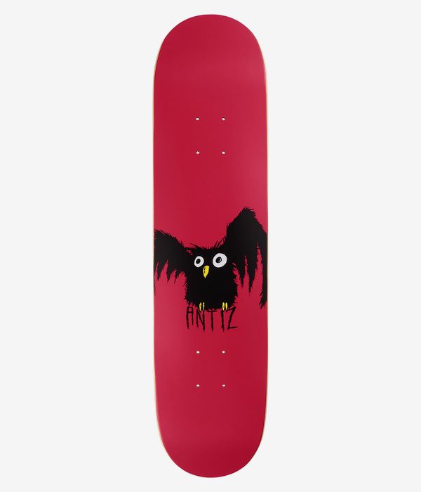 Antiz Hiboo Kid 7.25" Skateboard Deck (red)